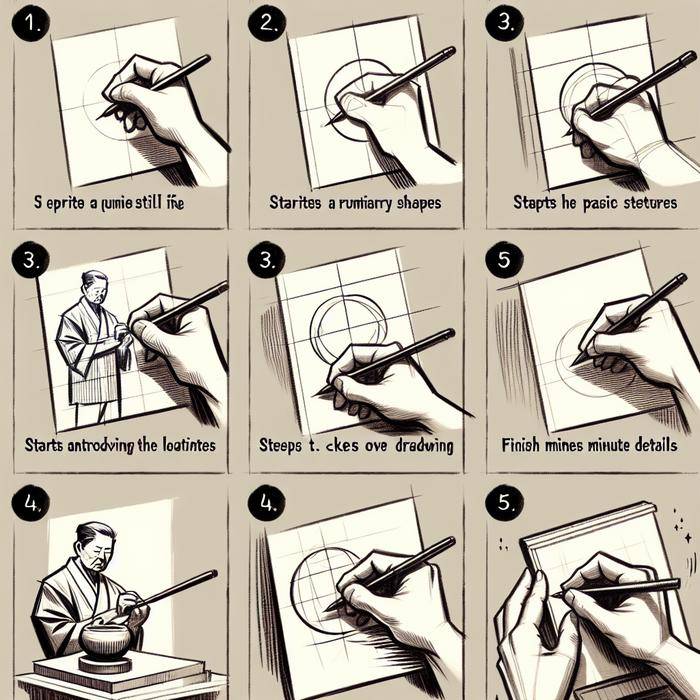 Step-by-step guide for 5-Minute Sketch Challenge
