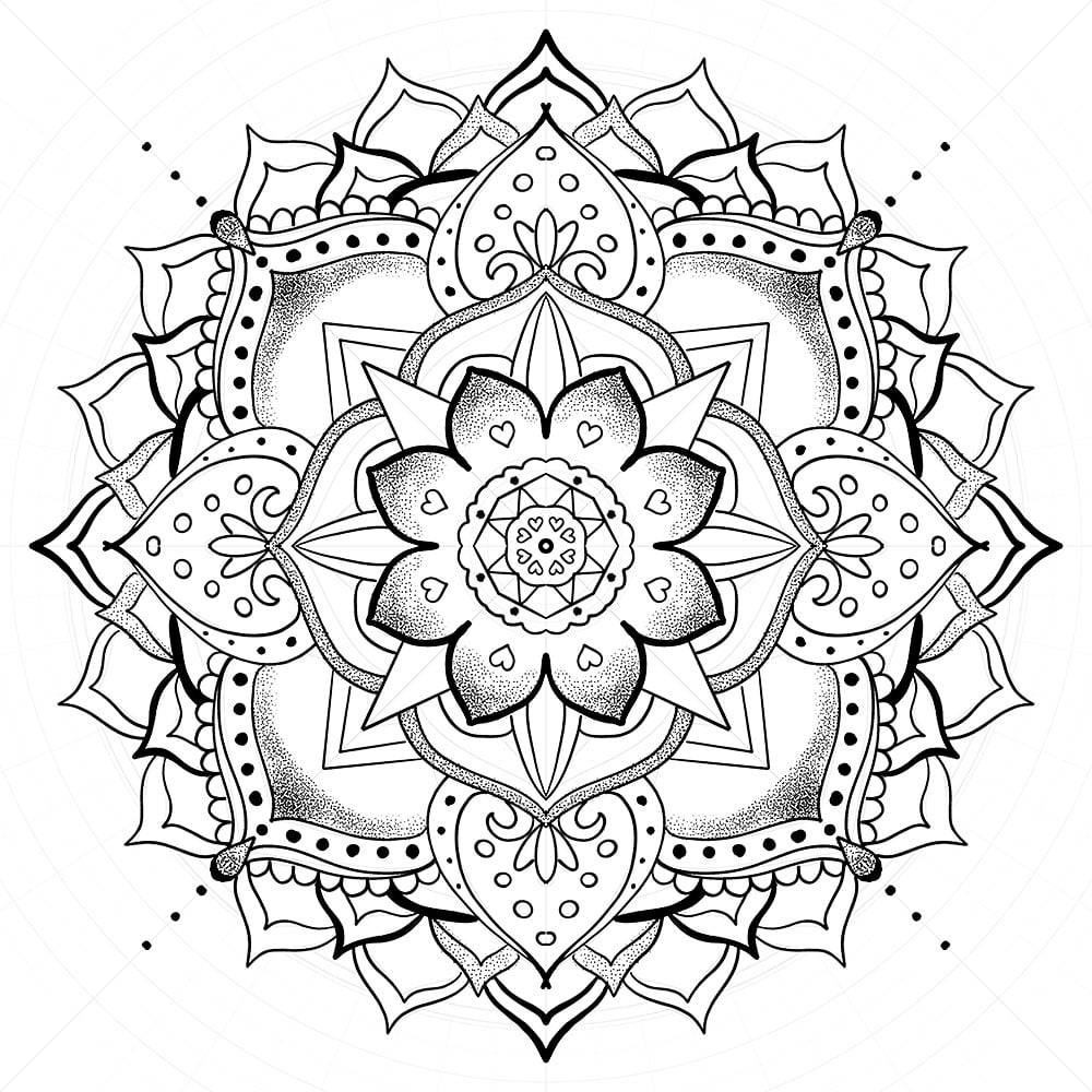 Free mandala printable