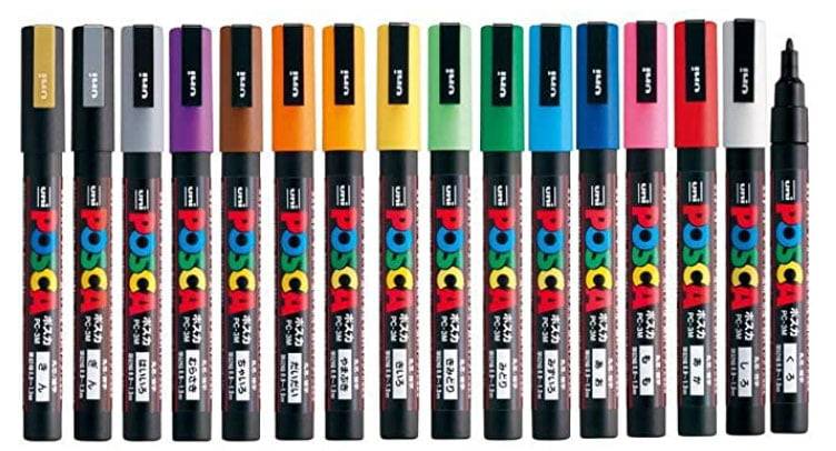 Best Colored Markers On  - Top 5 Colored Marker That Don't Bleed 