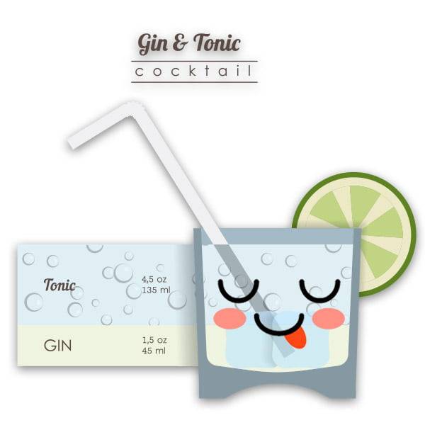 cocktail ingredients infographic