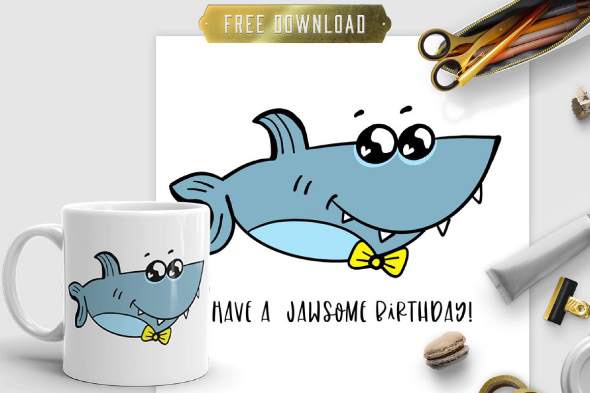 Download How To Draw Cute Shark Why Free Clipart Svg Png With Commercial License Full Bloom Club