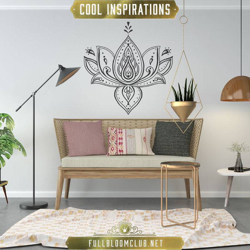 Download 10 Awesome DIY Wall Art Ideas + Free Lotus Mandala SVG ...