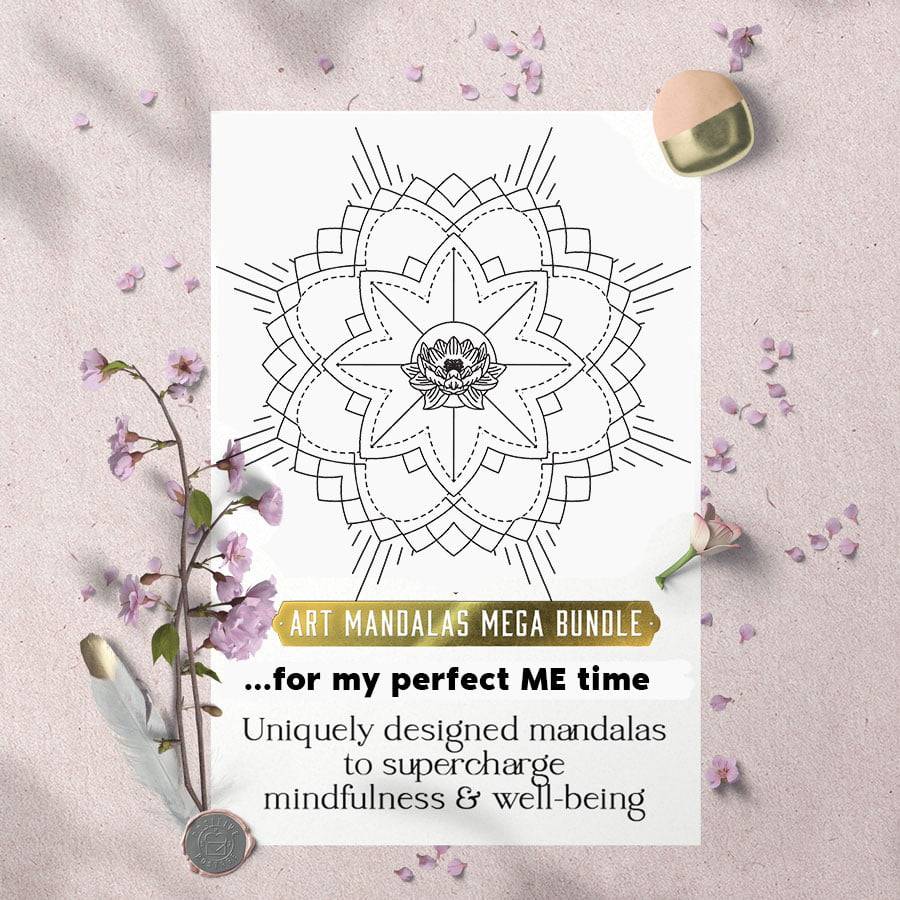 Download Creative Mandalas Mega Bundle Full Bloom Club