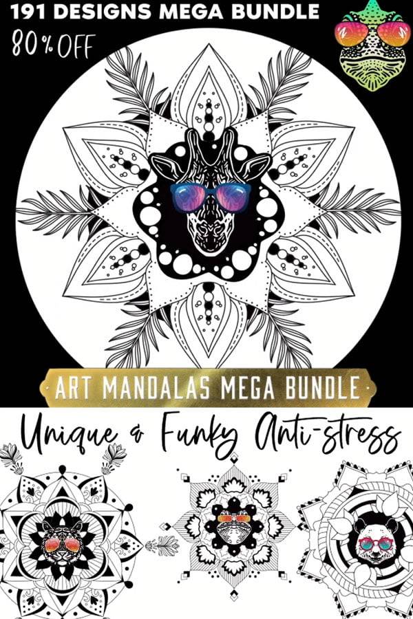 Download Artistic Unique Mandala Mega Bundle Full Bloom Club