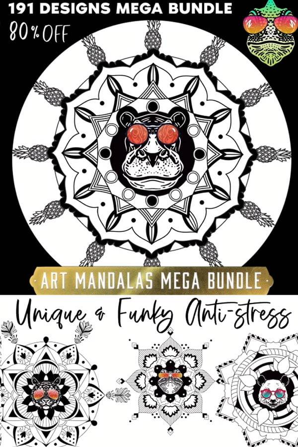 Download Artistic Unique Mandala Mega Bundle Full Bloom Club