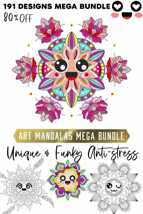 Download Artistic Unique Mandala Mega Bundle Full Bloom Club