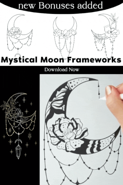 Moon frameworks for doodling