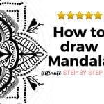 how to draw mandala