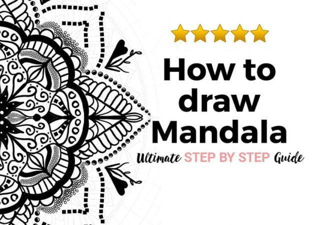 how to draw mandala