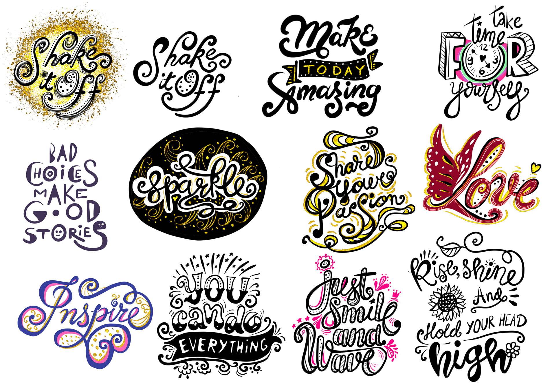Easy Hand Lettering Ideas: 12 Exact How To Videos for Beginners
