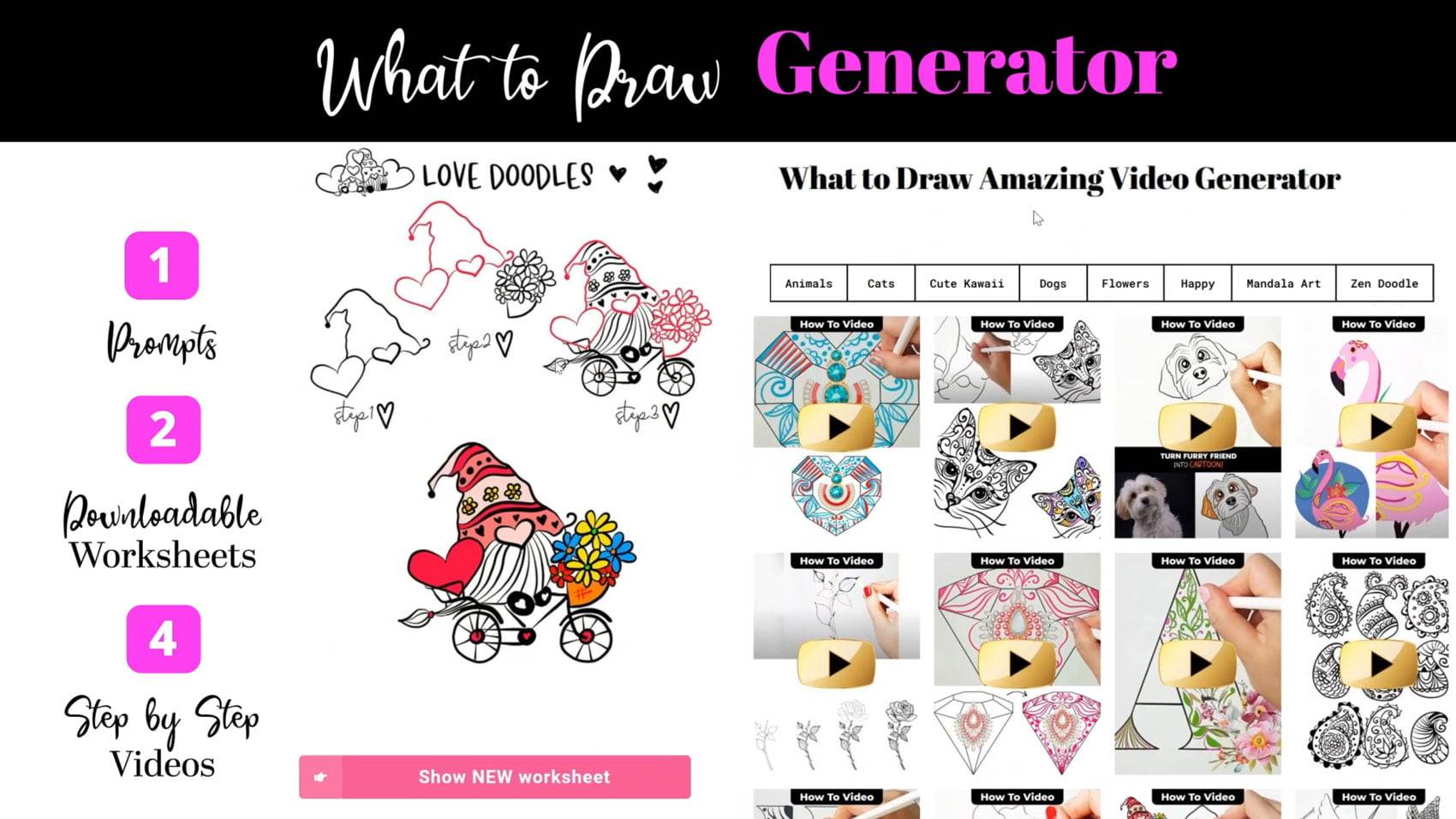 What to draw generator - Full Bloom Club