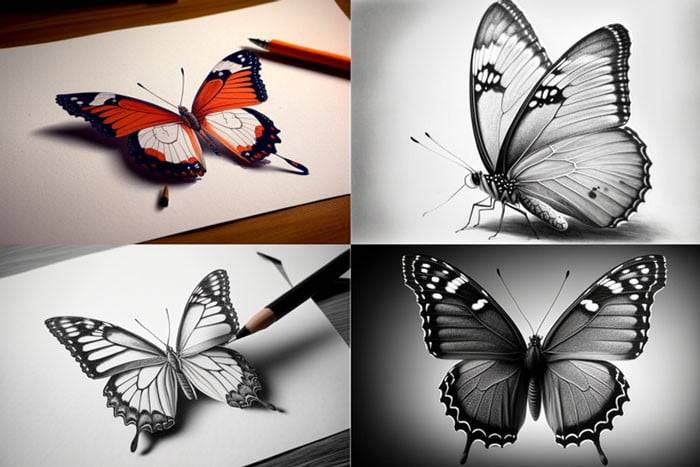 How to Draw Butterfly Hard, Tattoo Designs