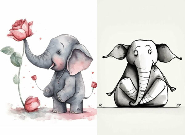 From Dumbo to Drawing Master: Create Funny and Cute Elephants in