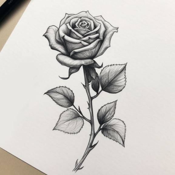 Learn How To Draw Rose Drawing For Kids | Drawing Tutorial | by Drawing For  Kids | Medium