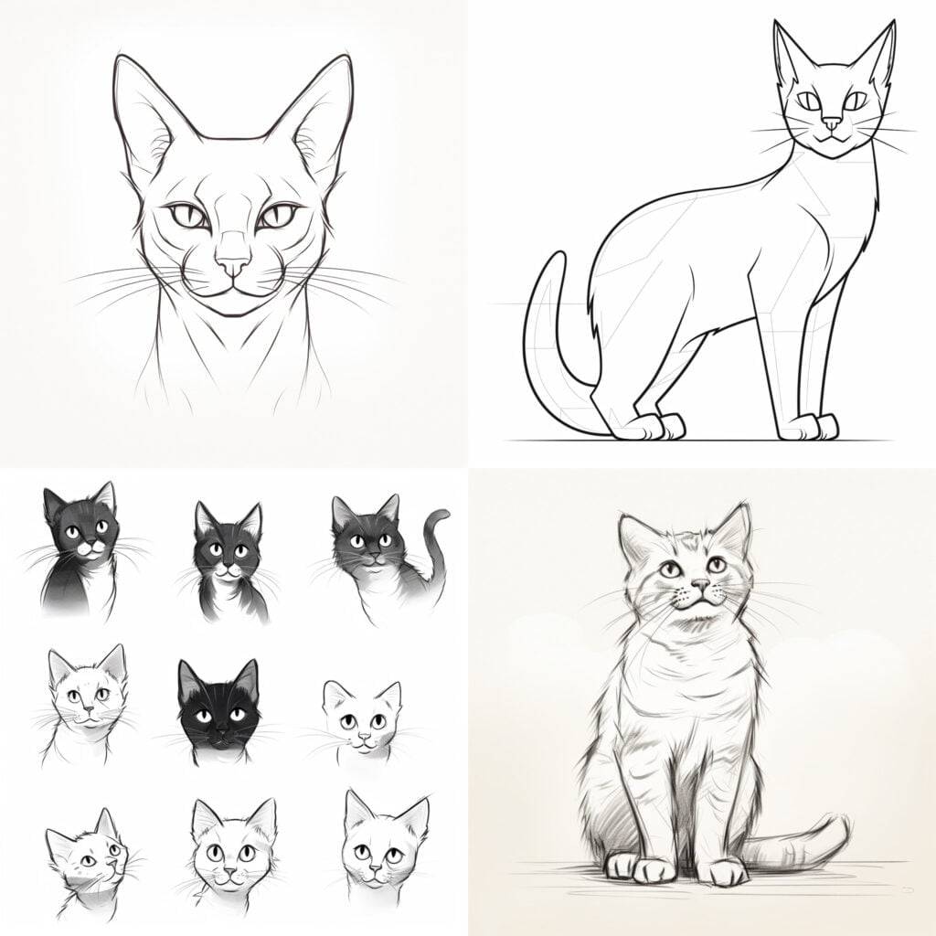 basic-cat-outline-drawing