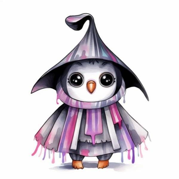 Perplexed Penguin in a Poncho