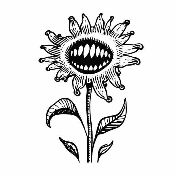 n81 flower with teeth