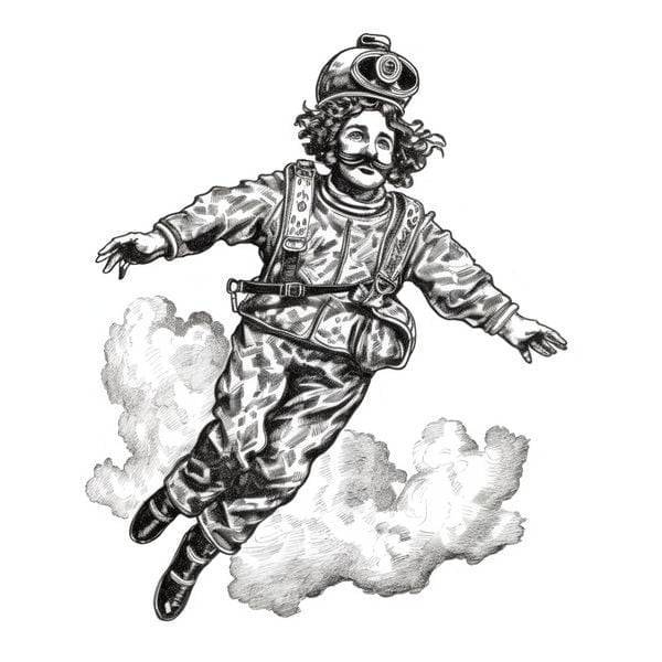 n84 Flying Fireman