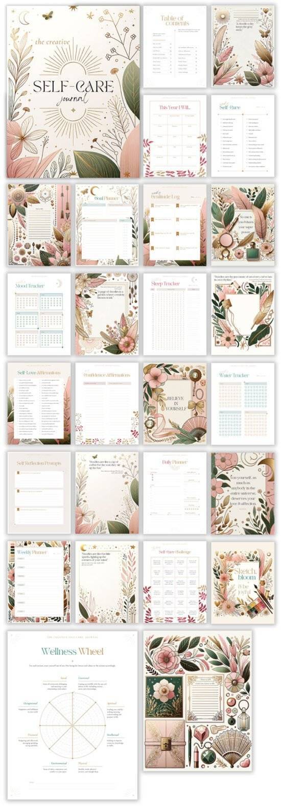 Self-Care Botanical Bliss Toolkit - Full Bloom Club