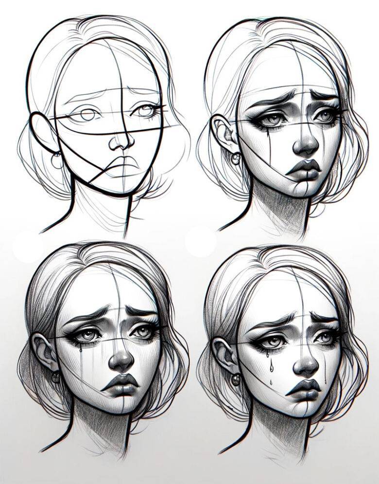 30 Days Of Faces Step By Step Portrait Drawings Inspirational Ideas 30 Days Of Faces Step By Step Portrait Drawings Inspirational Ideas