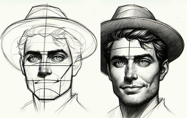 30 Days of Faces: Step by Step Portrait Drawings & Inspirational Ideas ...