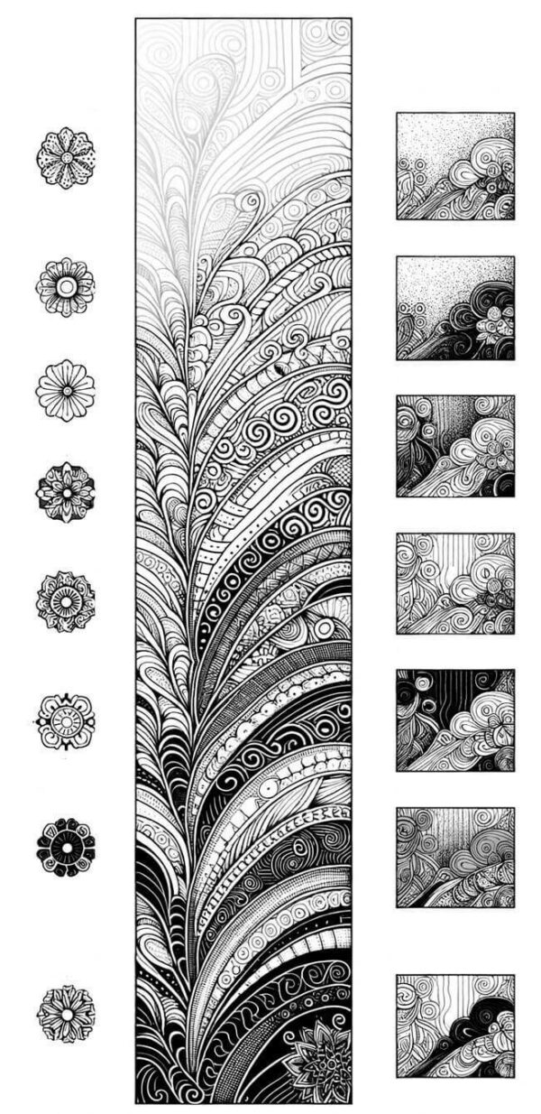 Unlock Inner Peace: 38 Easy Zen Doodle Patterns for Beginners - Full ...
