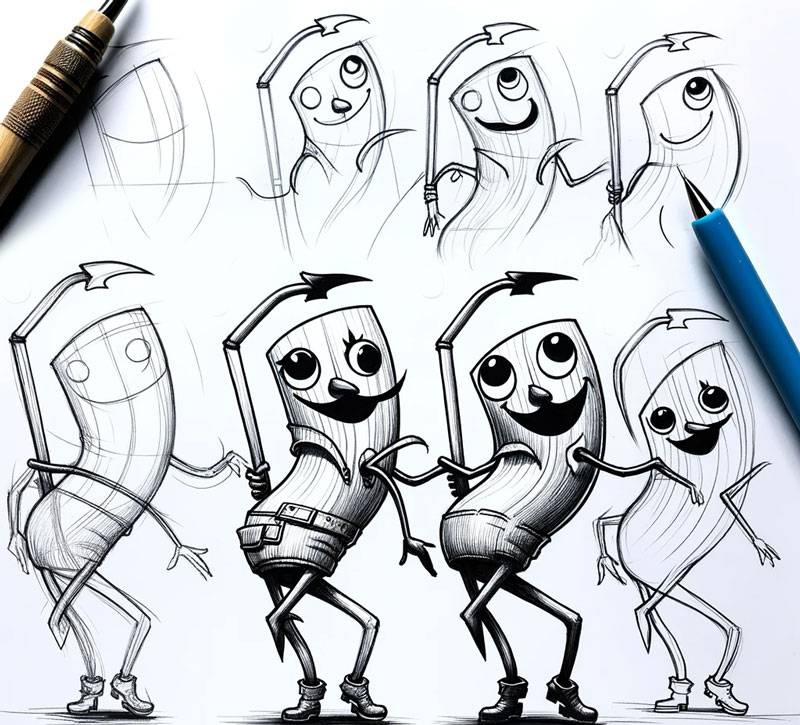 funny drawings