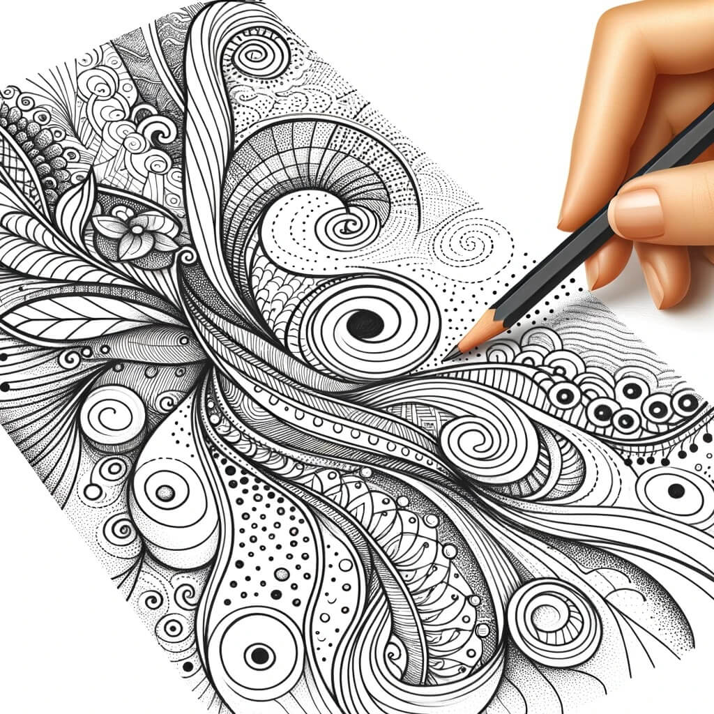doodle secrets, Line Drawing