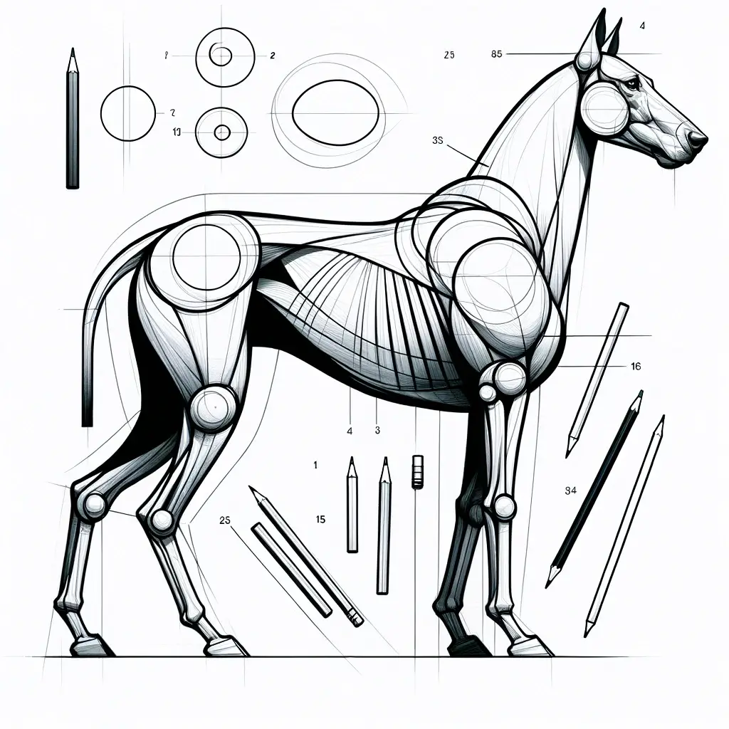 Animal Pencil Drawing