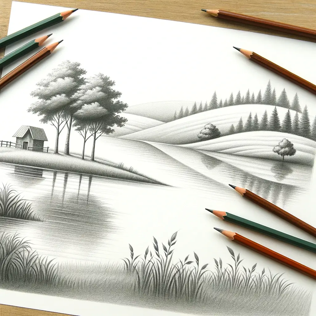 landscape drawing