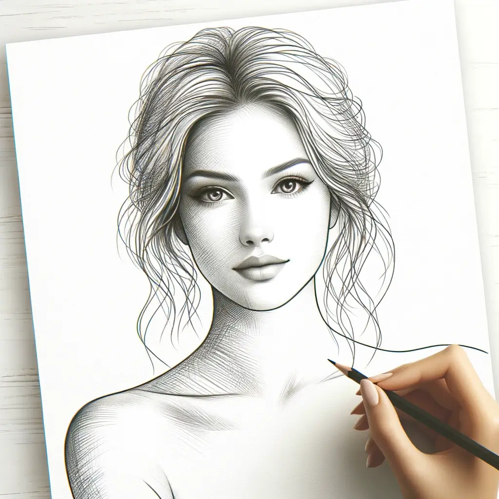 Portrait Pencil Drawing