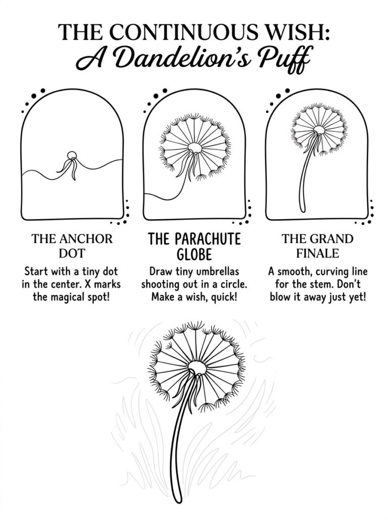 Make a wish, keep the drawing