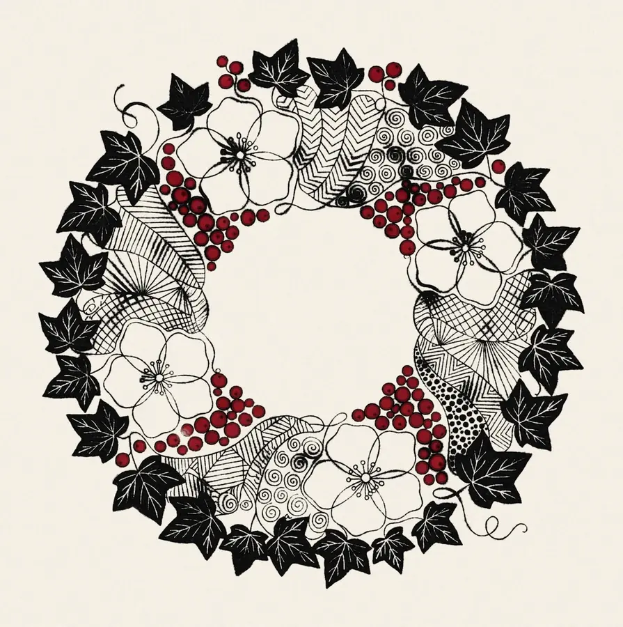 Wreath, Full Ring, finished