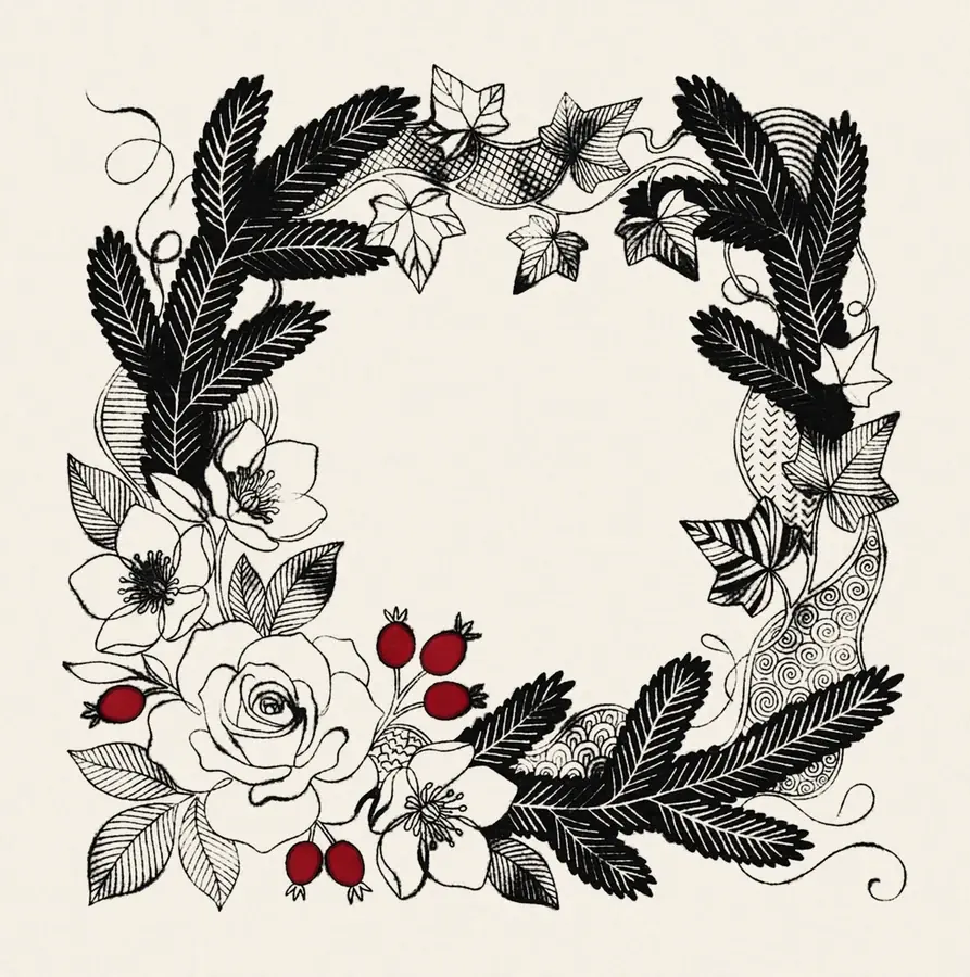 Wreath, Square