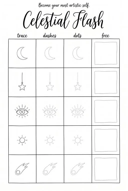 Fine-Line Flash: Fading Rows