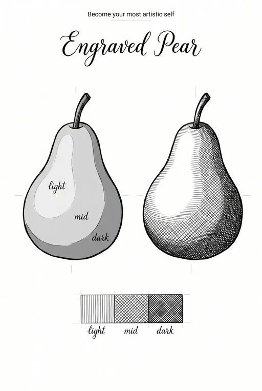 Engraving by Shadow Map