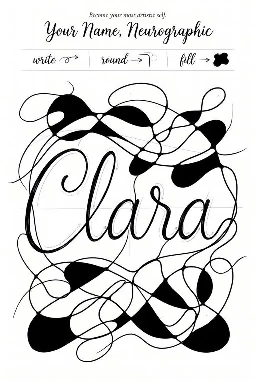 Neurographic: Start From Your Name