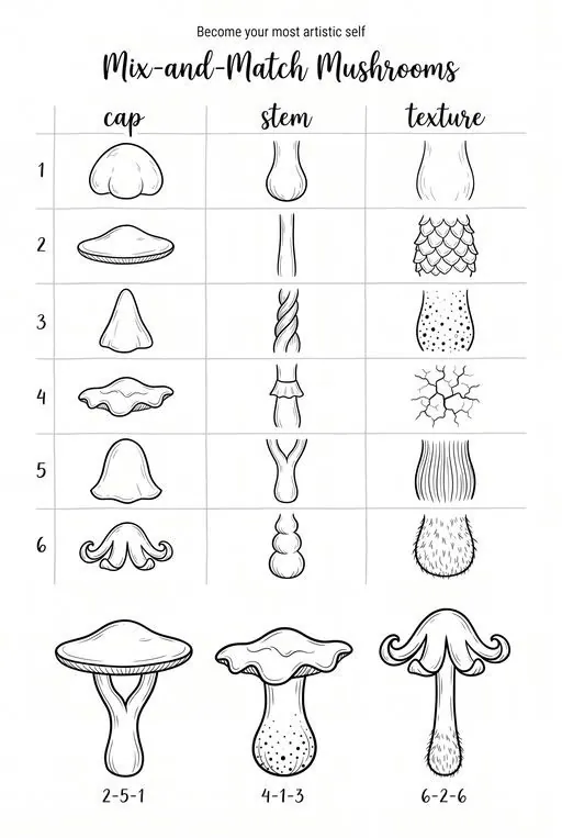 Mushroom Mix and Match
