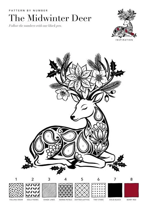 The Midwinter Deer