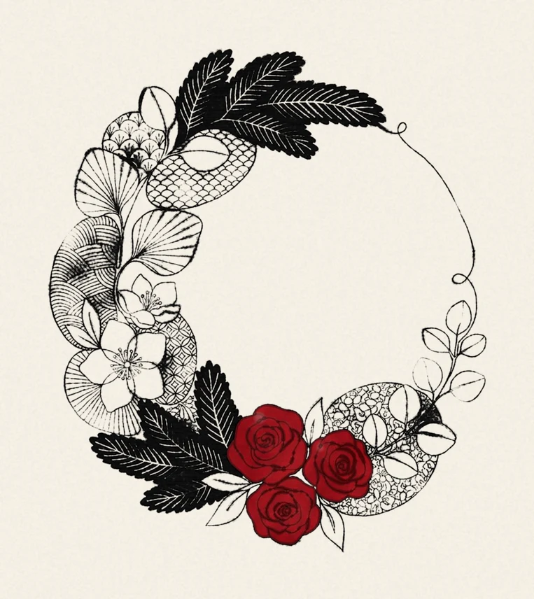 Wreath, Crescent
