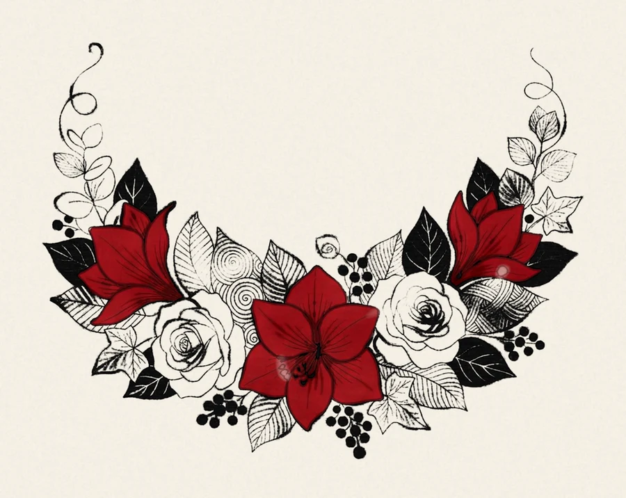 Wreath, Half Moon