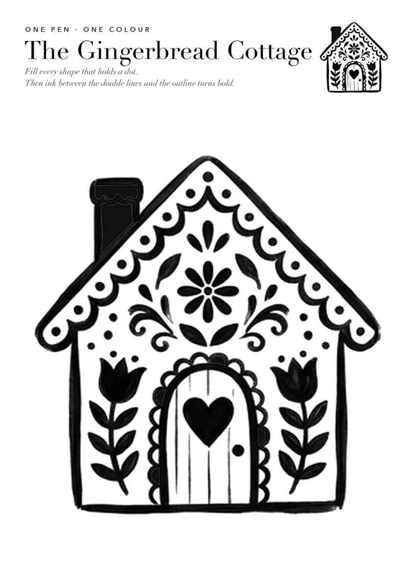 The Cottage, one pen