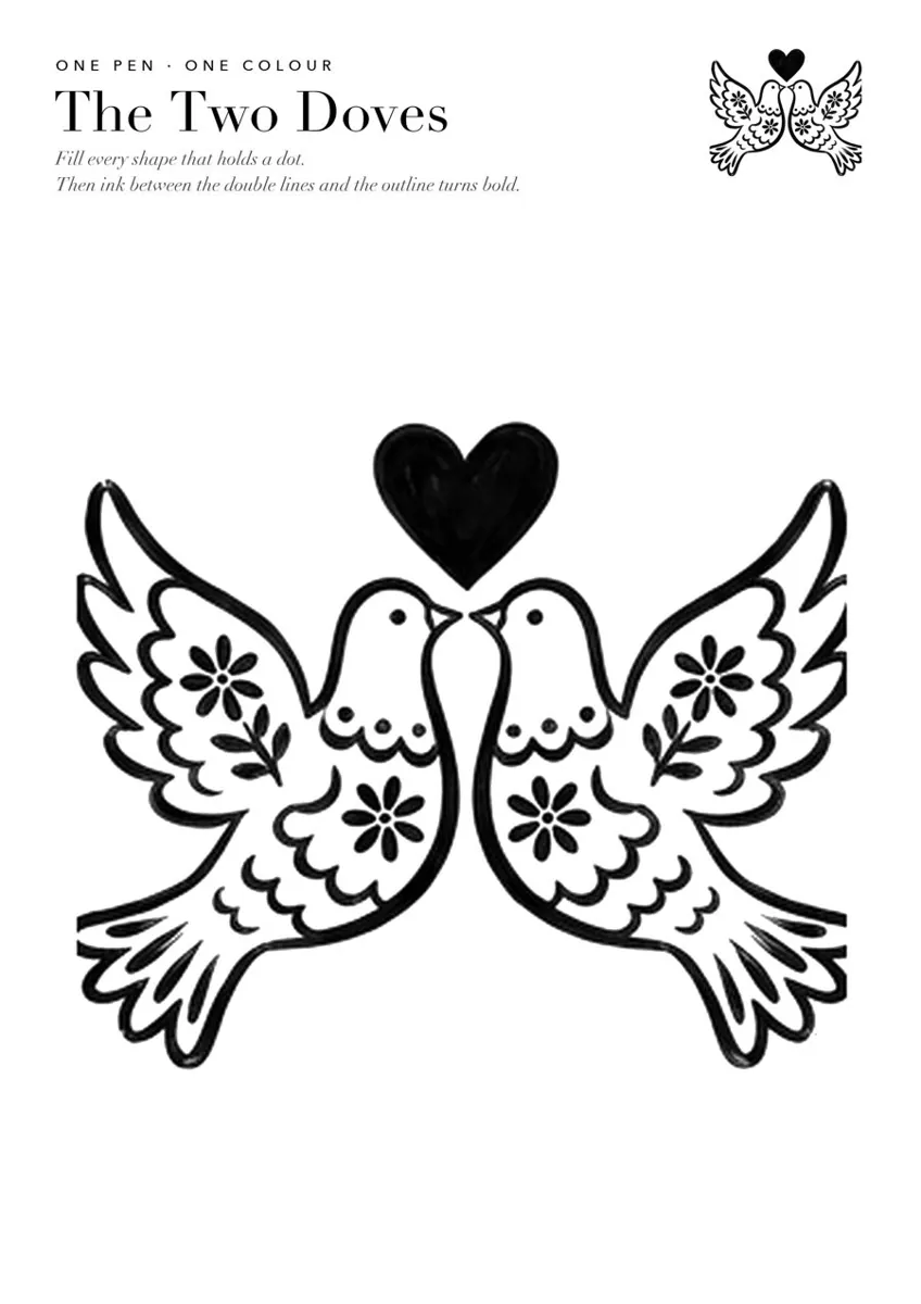 The Doves, one pen